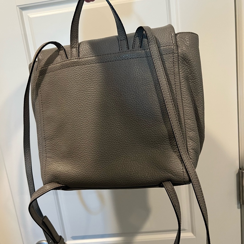 Kate Spade Gray Monogram Backpack - image 6